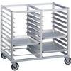 Channel Manufacturing 467A3 45in x 30in x 36in Aluminum Double Tray Rack with 5in Spacing 