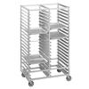 Channel Manufacturing 467S6 45inx 30inx 64in Stainless Steel Double Tray Rack with 5in Spacing 