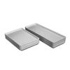 Channel Manufacturing D1826-W 18in x 26in White Plastic Bakery Display Tray - 1dz 
