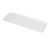 Channel Manufacturing P1030-W 10.5in x 30in White Plastic Bakery Display Tray - 1dz 
