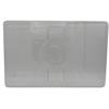 Channel Manufacturing 123C 15in x 9in Grey Plastic Ingredient Bin Cover 