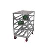 Channel Manufacturing CSR-44MA 25.75in x 35.25in Heavy-Duty Aluminum Mobile Can Rack 