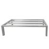 Channel Manufacturing EXD2460 60in x 24in x 12in Stainless Steel E-Channel Dunnage Rack 