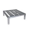 Channel Manufacturing HD2424 24in x 24in x 12in Heavy-Duty Aluminum E-Channel Dunnage Rack 