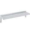 Channel Manufacturing TWS1248 48in x 12in Welded Aluminum Tubular Wall Shelf 