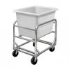 Channel Manufacturing 8SBC 21.75in x 41in Stainless Steel 8 Bushel Bus Bin Cart 