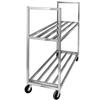 Channel Manufacturing BBT-4820-2 48in x 20in Aluminum Two-Shelf Utility Cart with 34in Spacing 