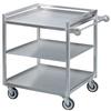 Channel Manufacturing TDC2937A-3 37in x 29in Heavy-Duty Aluminum Three-Shelf Utility Cart 