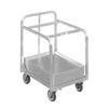 Channel Manufacturing BPT-2TP 20.5in x 27.5in Aluminum Bun Pan/Dough Box Dolly 