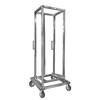Channel Manufacturing XBPT-1AB 21.75in x 28in Extra Heavy-Duty Aluminum Mobile Bun Pan Dolly 