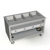 Duke Manufacturing TEHF-60SS Thurmaduke Electric 4 Sealed Well Mobile Hot Food Unit 