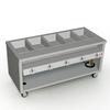 Duke Manufacturing TEHF-74PG-VALUE Thurmaduke 74in Electric (4) Sealed Well Mobile Steam Table 
