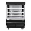 Everest Refrigeration EOMV-48-B-28-S 48in Wide Open Display Merchandiser Refrigerator 