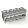 Duke Manufacturing TEHF-88SS Thurmaduke Electric (6) Sealed Well Mobile Steam Table 
