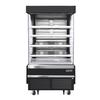 Everest Refrigeration EOMV-36-B-35-T 37.25in Wide Open Display Merchandiser Refrigerator 