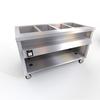 Duke Manufacturing TWHF-60SS Thurmaduke 60in Electric 4 Well Mobile Waterless Steam Table 