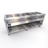 Duke Manufacturing TWHF-88PG Thurmaduke Electric (6) Well Waterless Well Steam Table 