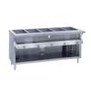 Duke Manufacturing G-5-DLSS Thermaduke 74in (5) Dry Heat Well Deluxe Gas Steam Table 