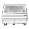 Everest Refrigeration EOMH-60-W-35-S 60in Wide Open Display Merchandiser Refrigerator 