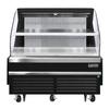 Everest Refrigeration EOMH-60-B-35-T 60in Wide Open Display Merchandiser Refrigerator 