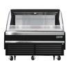 Everest Refrigeration EOMH-60-B-35-S 60in Wide Open Display Merchandiser Refrigerator 