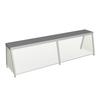 Duke Manufacturing 956-460-6 86-7/32"W Deluxe Serving Overshelf with Glass Guard 