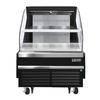 Everest Refrigeration EOMH-36-B-35-T 37.25in Wide Open Display Merchandiser Refrigerator 