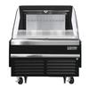 Everest Refrigeration EOMH-36-B-35-S 37.25in Wide Open Display Merchandiser Refrigerator 