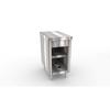 Duke Manufacturing TST-18SS Thurmaduke 18"W x 32"D Solid Stainless Top Utility Counter 