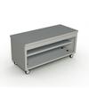 Duke Manufacturing TST-74PG Thurmaduke 74"W x 32"D Solid Stainless Top Utility Counter 