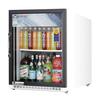 Everest Refrigeration EMGR5 25in Wide One Section Glass Door Merchandiser Cooler 