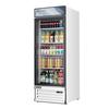 Everest Refrigeration EMGR24 29in Wide One Section Glass Door Merchandiser Cooler 