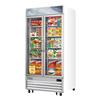Everest Refrigeration EMGF36 41in Wide Two Section Glass Door Merchandiser Freezer 