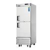 Everest Refrigeration EBWRH2 29.25in Wide One Section Half-Door Reach-In Refrigerator 