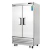 Everest Refrigeration EBNR2 40in Wide Two Door Reach-In Refrigereator 