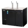 Everest Refrigeration EBDS2-24 49in Wide Two Section Direct Draw beer cooler 