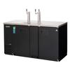 Everest Refrigeration EBD3-24 68in Wide Two Section Direct Draw beer cooler 
