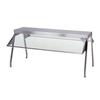 Duke Manufacturing 938L-1SN 58-3/8in W Buffet Shelf with 1 Sided Sneeze Guard & LED Lights 