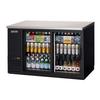 Everest Refrigeration EBB59G-SD 57.75in Wide Two Section Glass Door Back Bar Refrigerator 