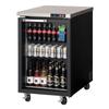 Everest Refrigeration EBB23G 23.5in Wide One Section Glass Door Back Bar Refrigerator 
