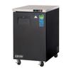 Everest Refrigeration EBB23 23.5in Wide One Section Solid Door Back Bar Refrigerator 