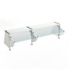 Duke Manufacturing TS422-88 87-1/2in Full/Self Service Contemporary Food Shield with Shelf 