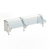Duke Manufacturing TS462-88 87-1/2in Full/Self Service Contemporary Food Shield with Shelf 