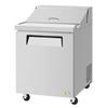 Refrigeration X XST-28-N6 27.5in Wide 8 Pan One Section Sandwich Salad Prep Table 