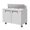Refrigeration X XST-48-N 48.25in Wide 12 Pan Two Section Sandwich Salad Prep Table 