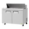 Refrigeration X XST-60-N 60.25in Wide 16 Pan Two Section Sandwich Salad Prep Table 
