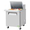 Refrigeration X XST-28-12-N6 27.5in Wide 12 Pan Mega Top Sandwich Salad Prep Table 
