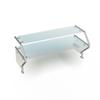Duke Manufacturing TS482DD-60 59-1/2in W Dual Shelf Self-Service Contemporary Food Shield 