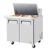Refrigeration X XST-36-15-N6 36in Wide 15 Pan Mega Top Sandwich Salad Prep Table 