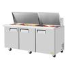 Refrigeration X XST-72-30-N 72.75in Wide 30 Pan Mega Top Sandwich Salad Prep Table 